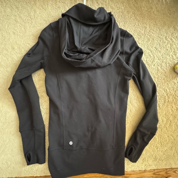 Lululemon Stride Jacket II Hooded Black Size 4 - Picture 4 of 15